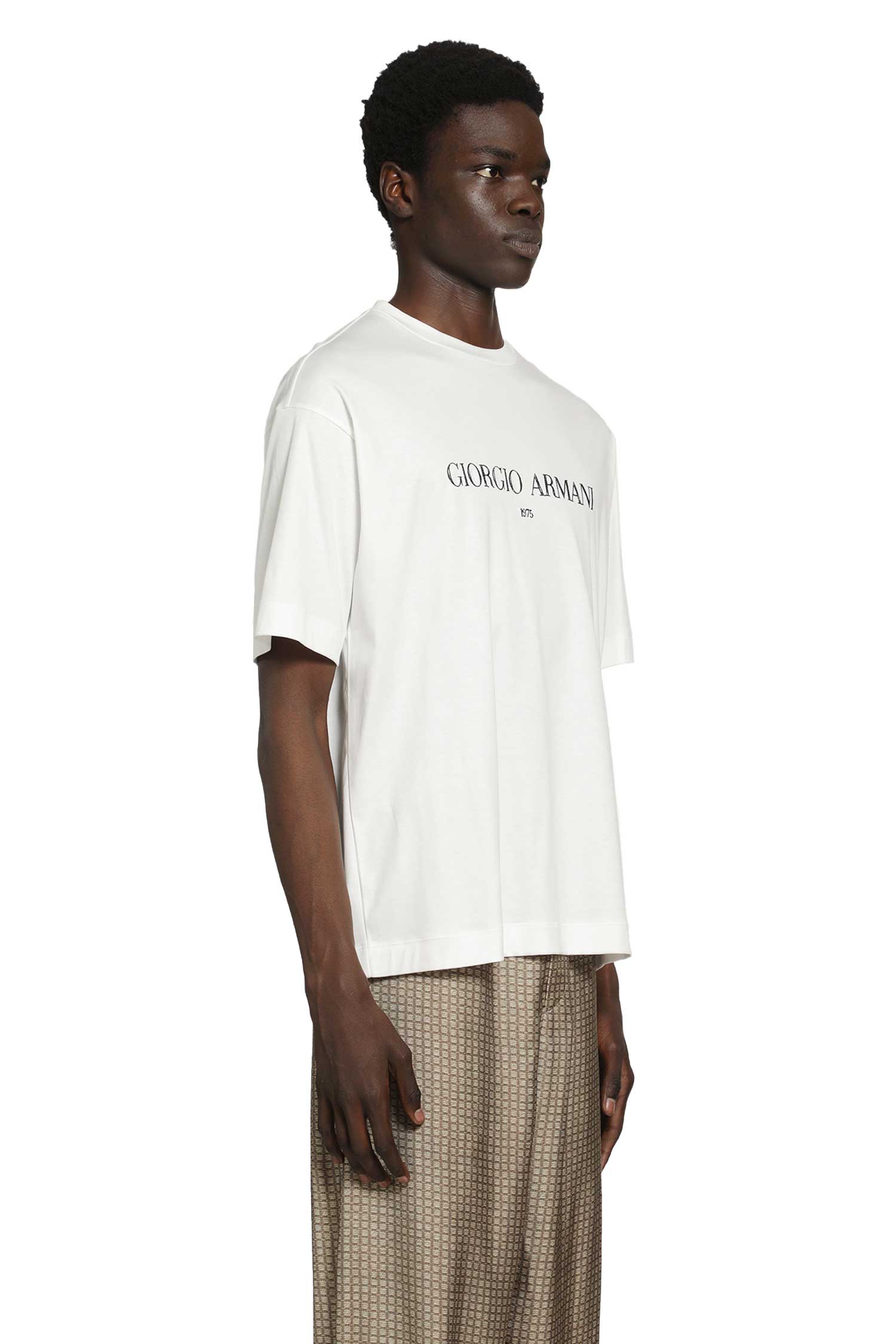 GIORGIO ARMANI 1975 Logo T-Shirt man