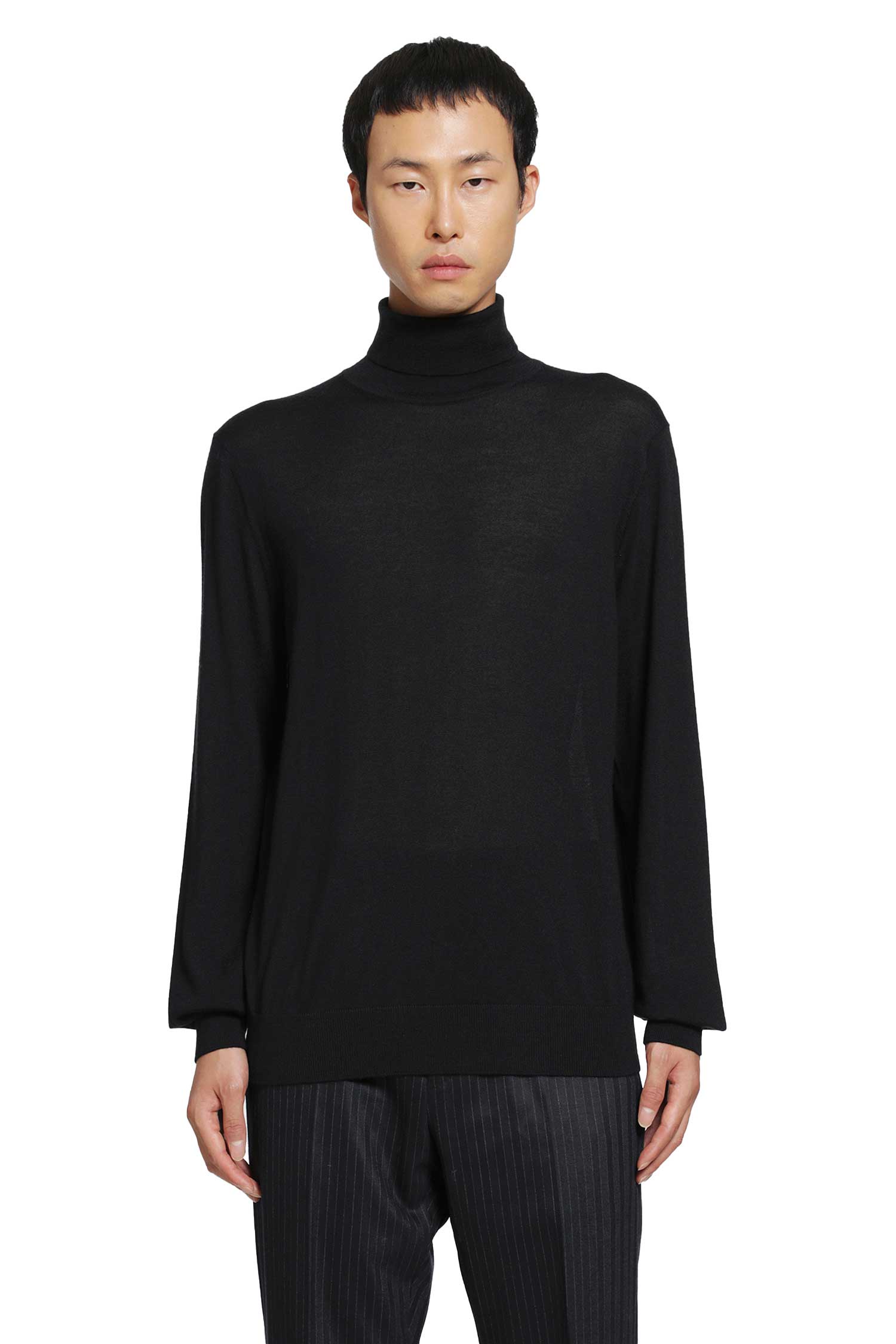 GIORGIO ARMANI Cashmere Turtleneck Sweater man