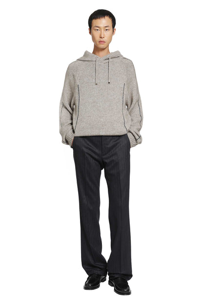 Alpaca Wool Knit Hoodie