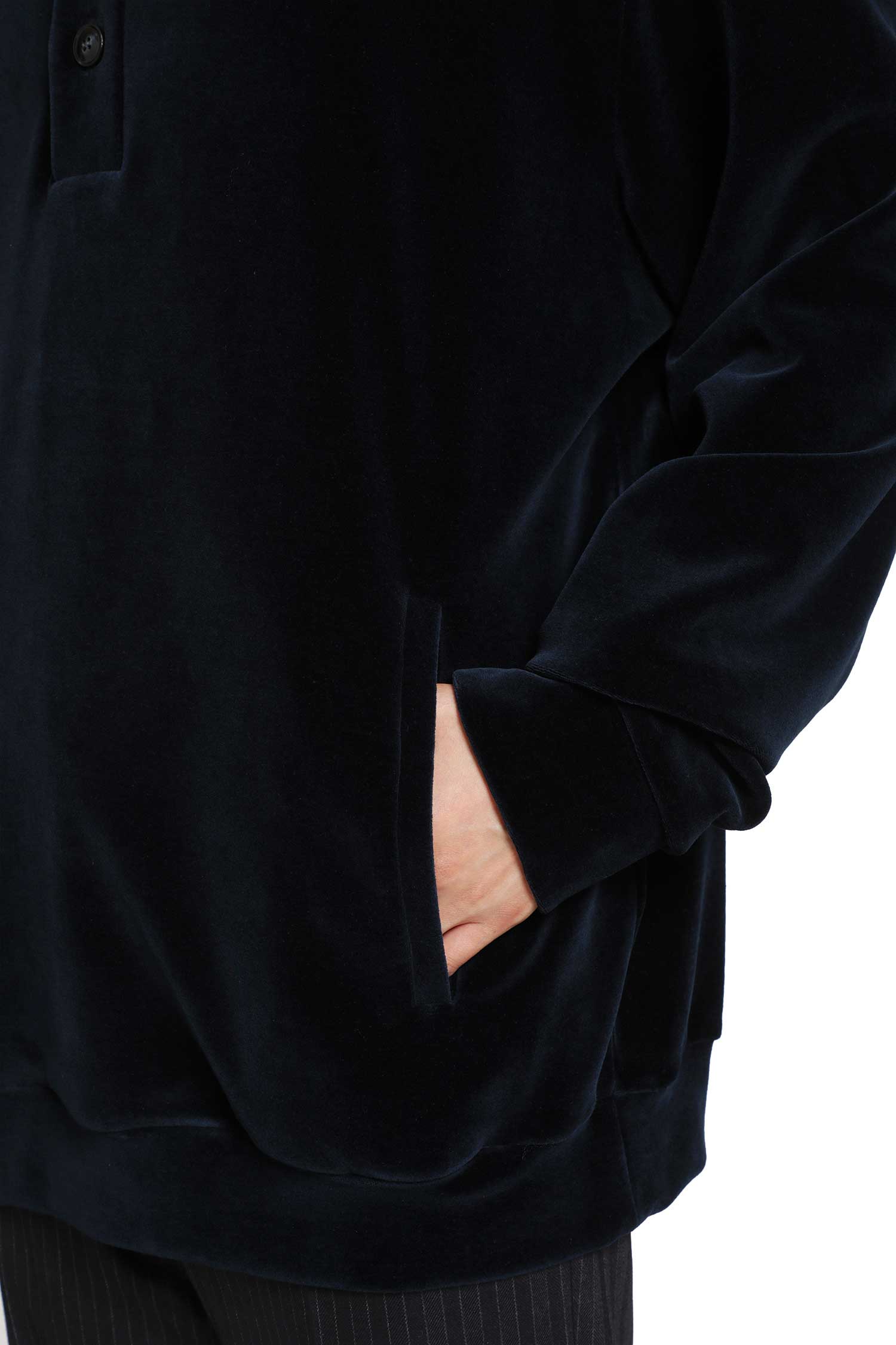 Velvet Polo Shirt