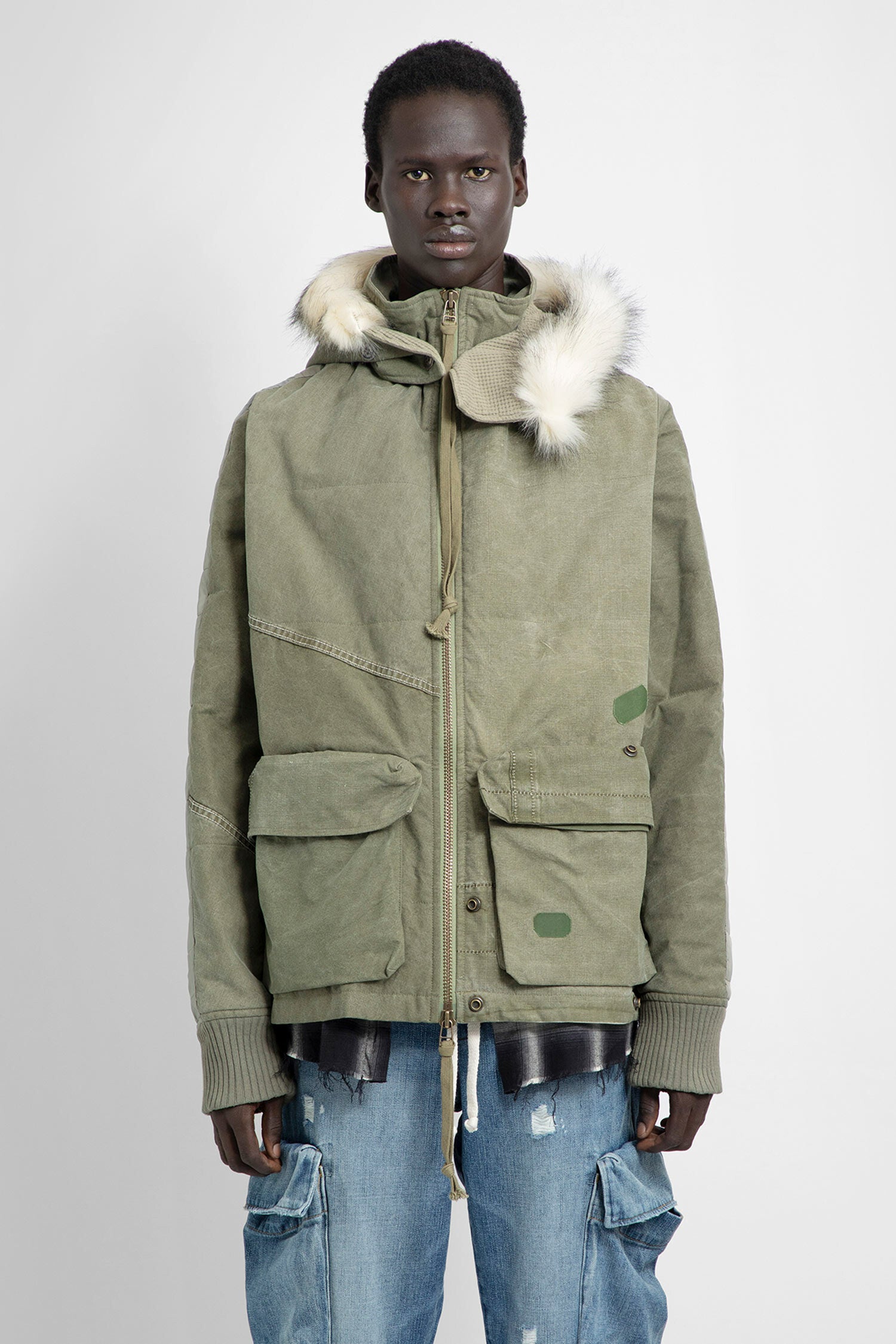 GREG LAUREN MAN GREEN JACKETS