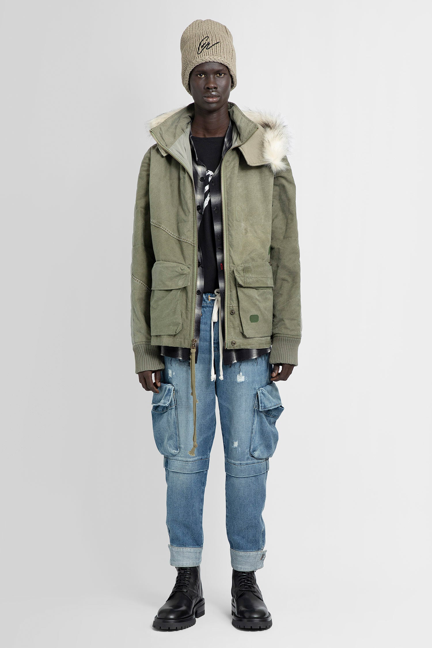 GREG LAUREN MAN GREEN JACKETS