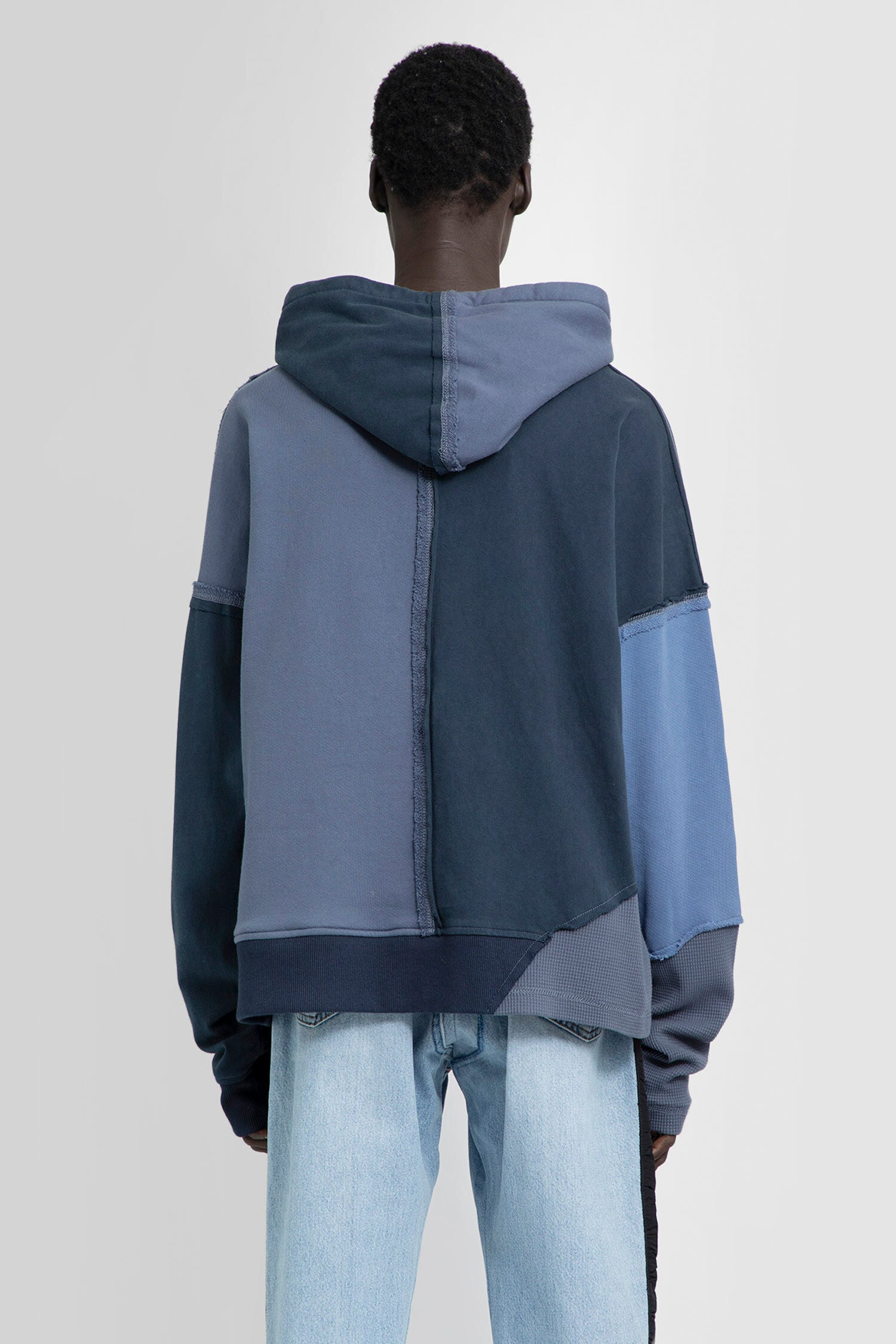 GREG LAUREN MAN BLUE SWEATSHIRTS