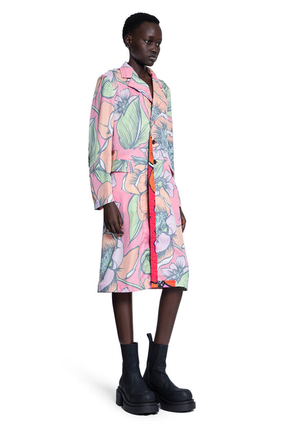 COMME DES GARCONS WOMAN MULTICOLOR COATS