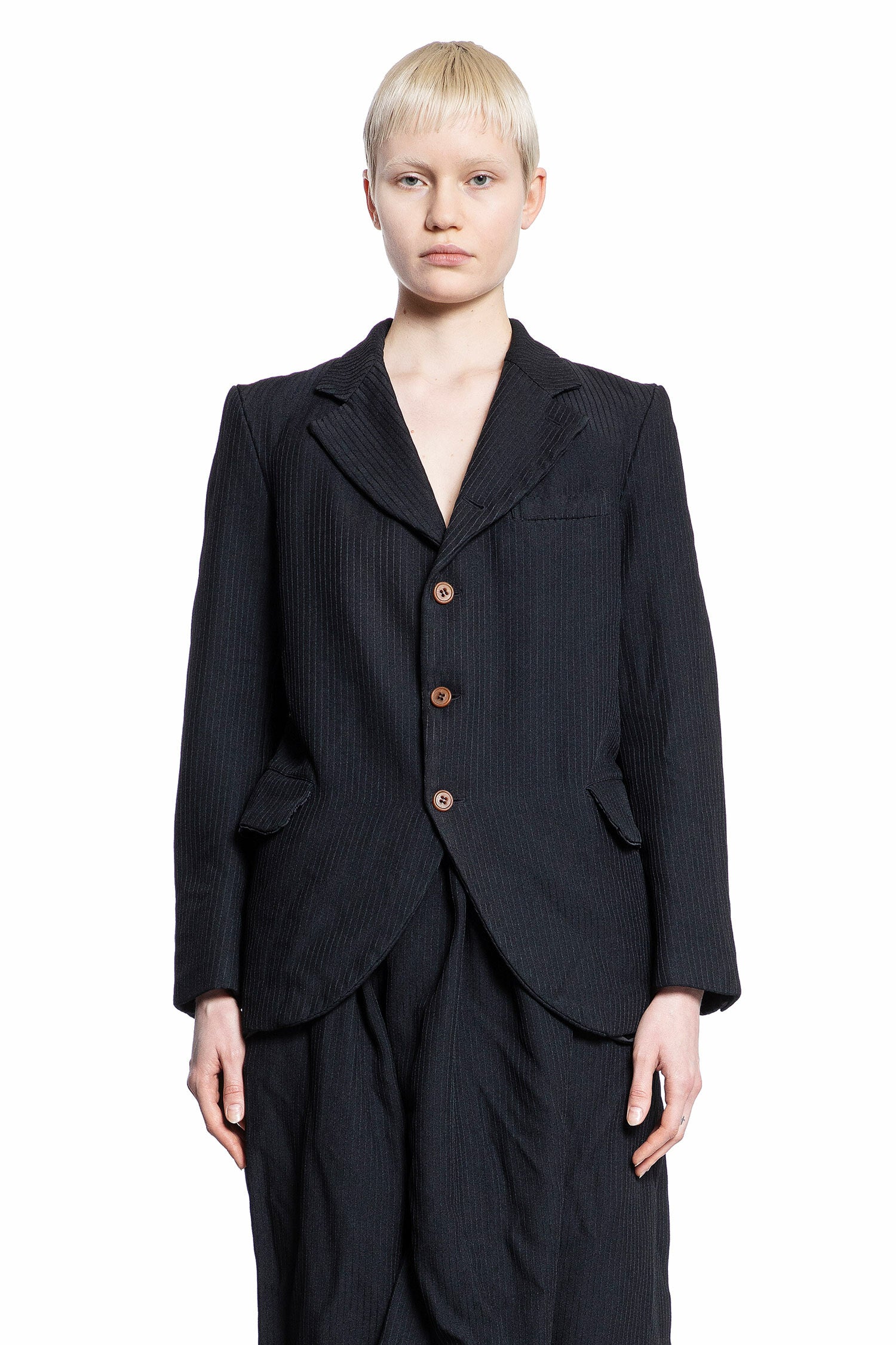 COMME DES GARCONS WOMAN BLACK BLAZERS