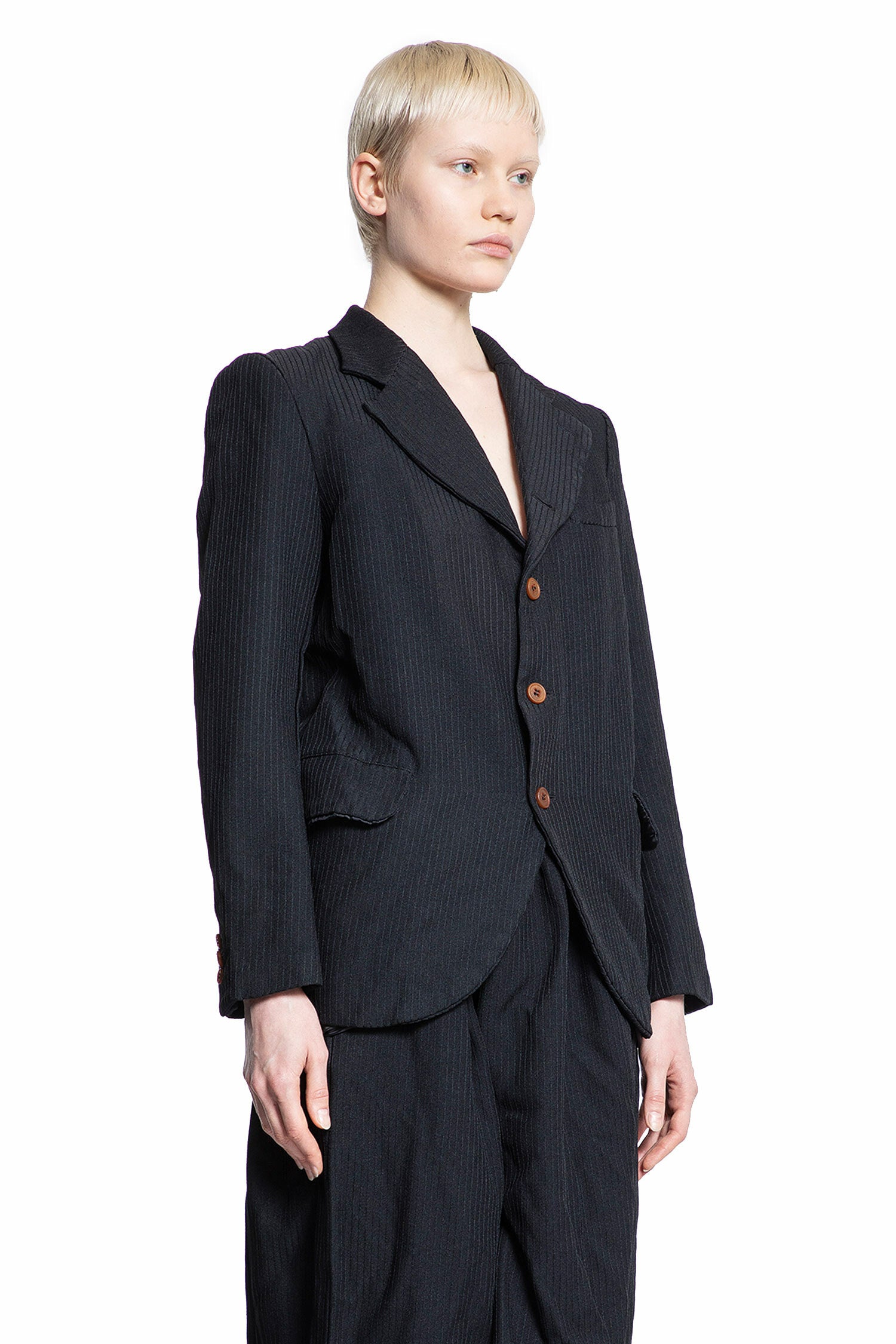 COMME DES GARCONS WOMAN BLACK BLAZERS