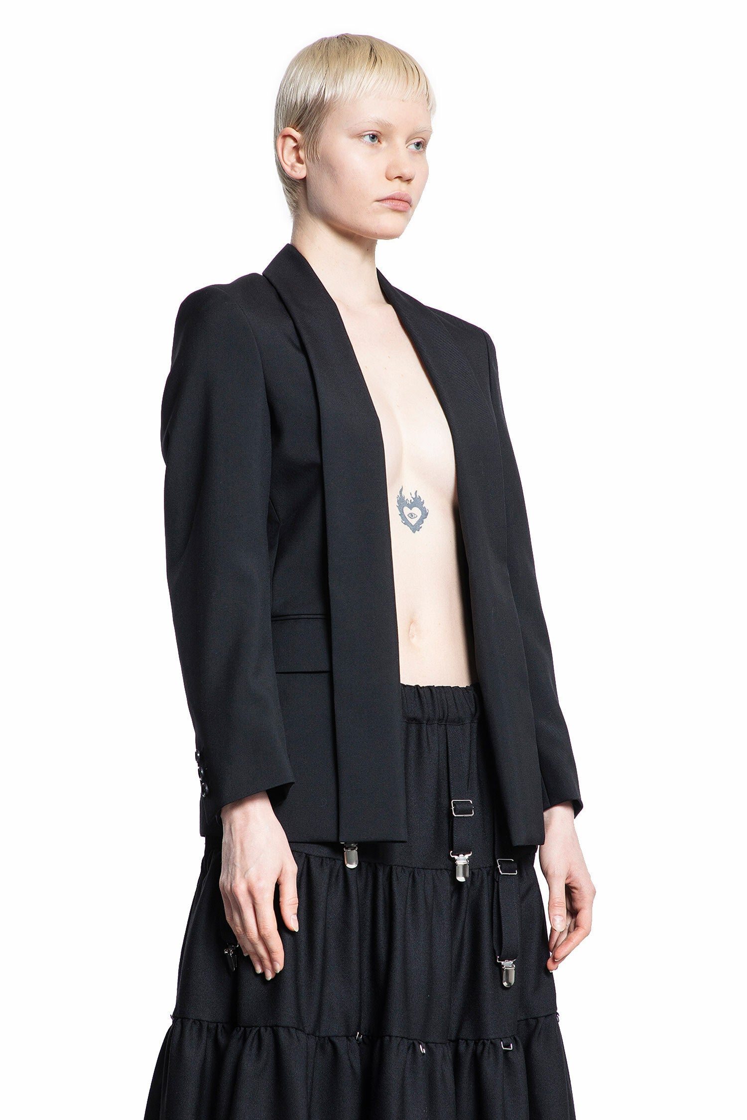 COMME DES GARCONS WOMAN BLACK BLAZERS