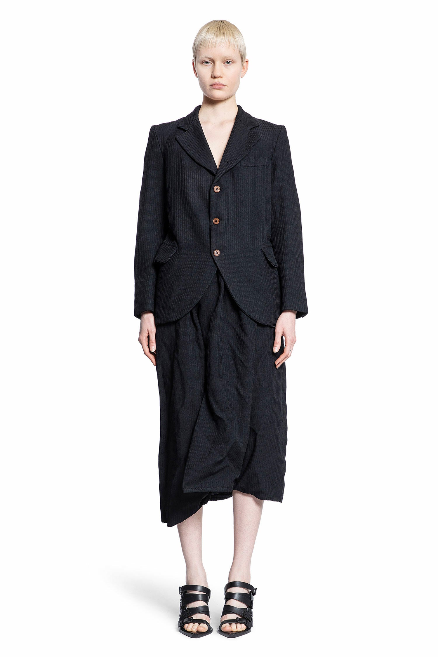 COMME DES GARCONS WOMAN BLACK TROUSERS