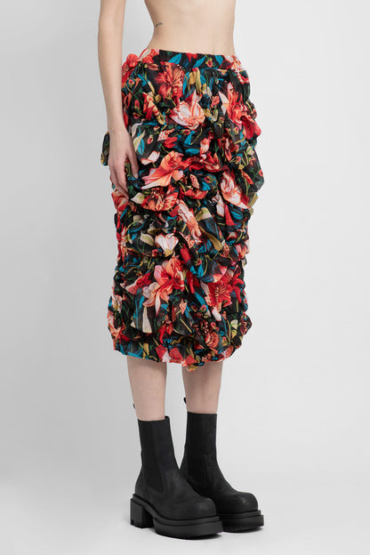 COMME DES GARCONS WOMAN MULTICOLOR SKIRTS