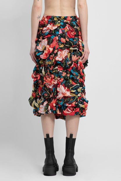 COMME DES GARCONS WOMAN MULTICOLOR SKIRTS