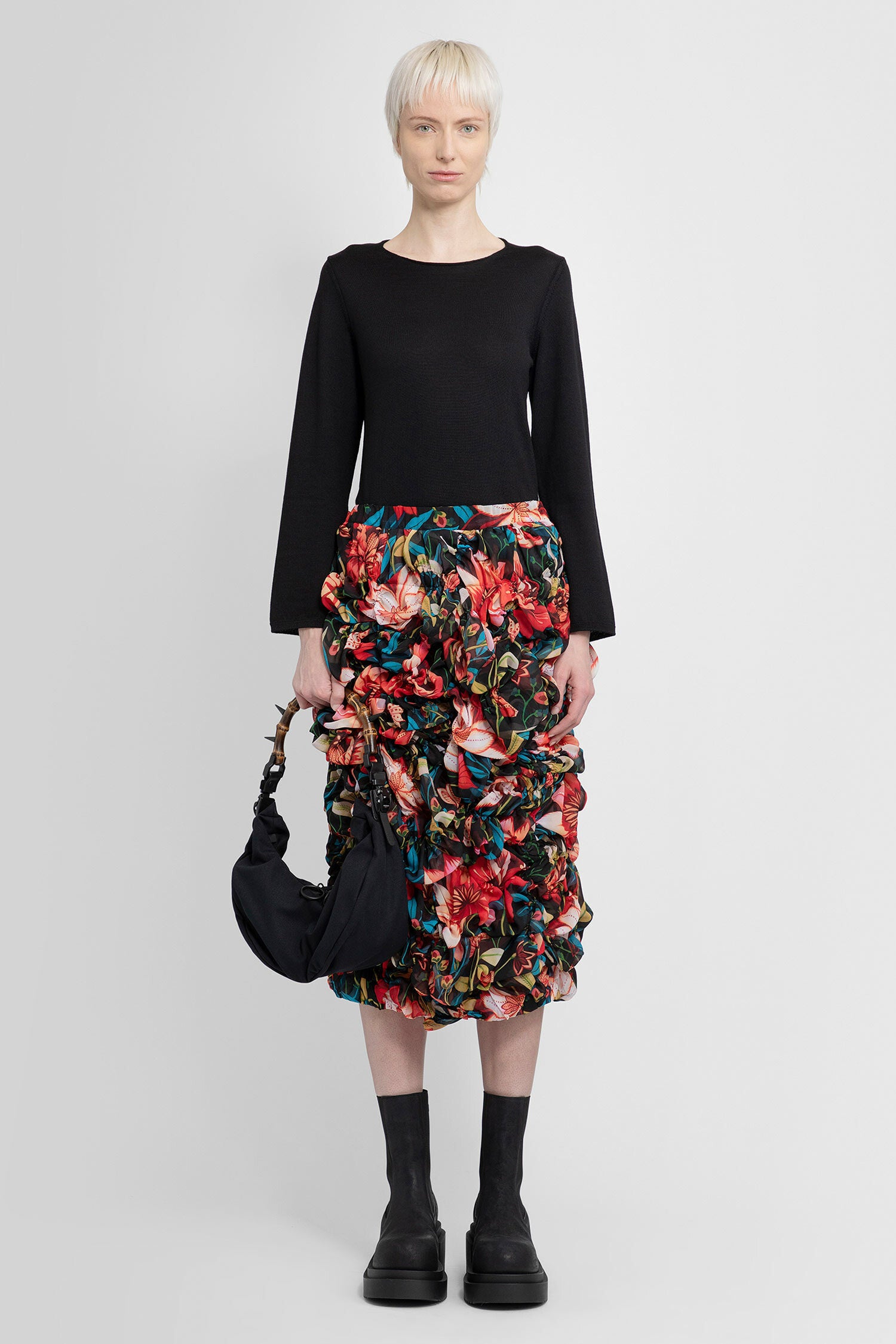 COMME DES GARCONS WOMAN MULTICOLOR SKIRTS