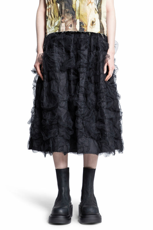 COMME DES GARCONS WOMAN BLACK SKIRTS