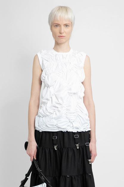 COMME DES GARCONS WOMAN WHITE TOPS