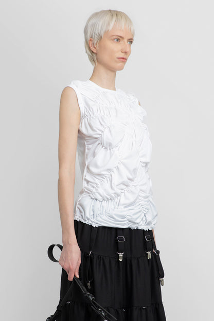 COMME DES GARCONS WOMAN WHITE TOPS