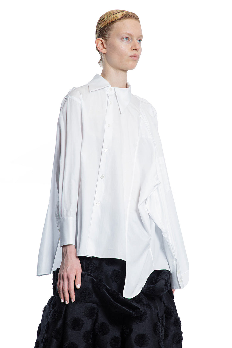 COMME DES GARCONS WOMAN WHITE SHIRTS