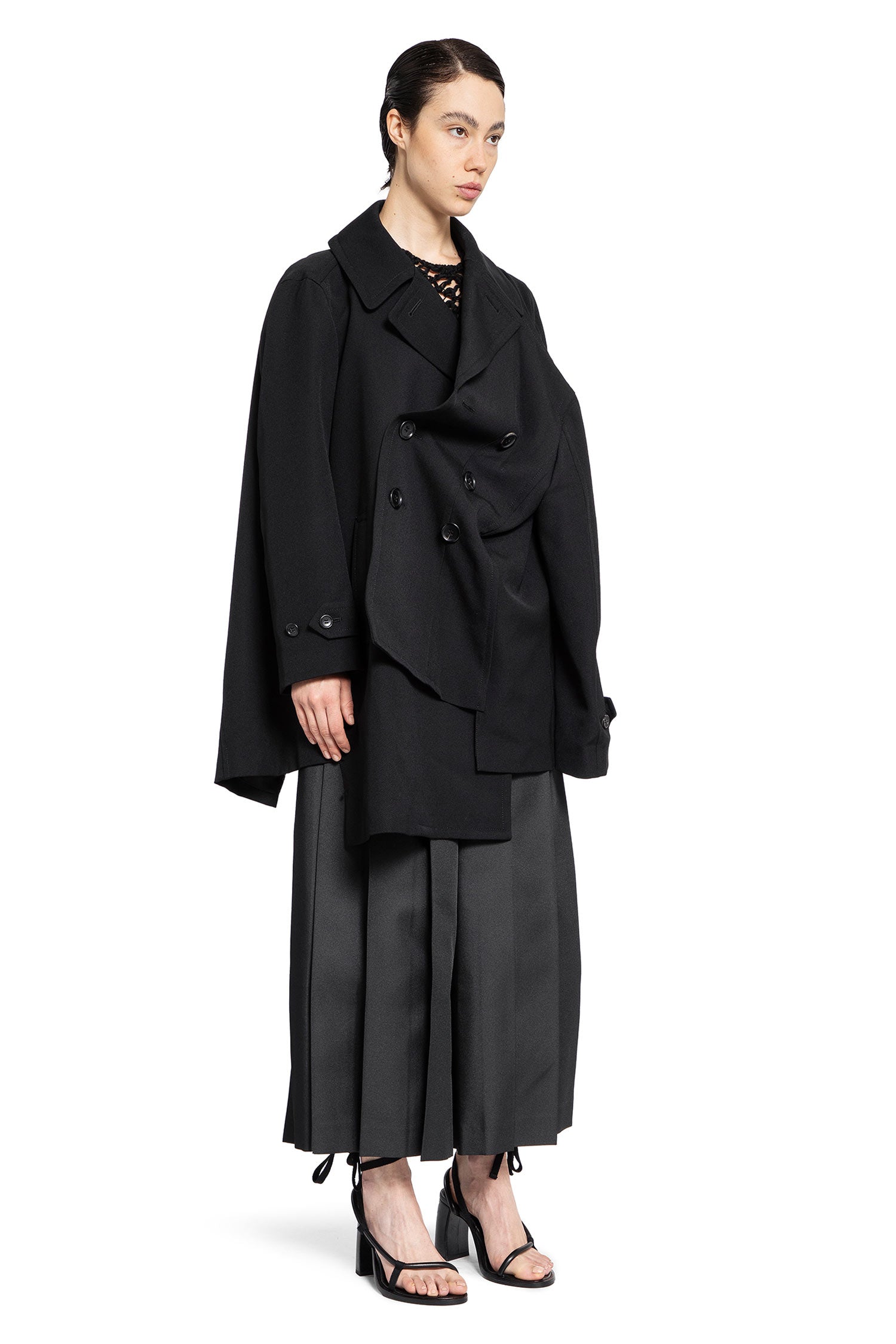 COMME DES GARCONS WOMAN BLACK JACKETS