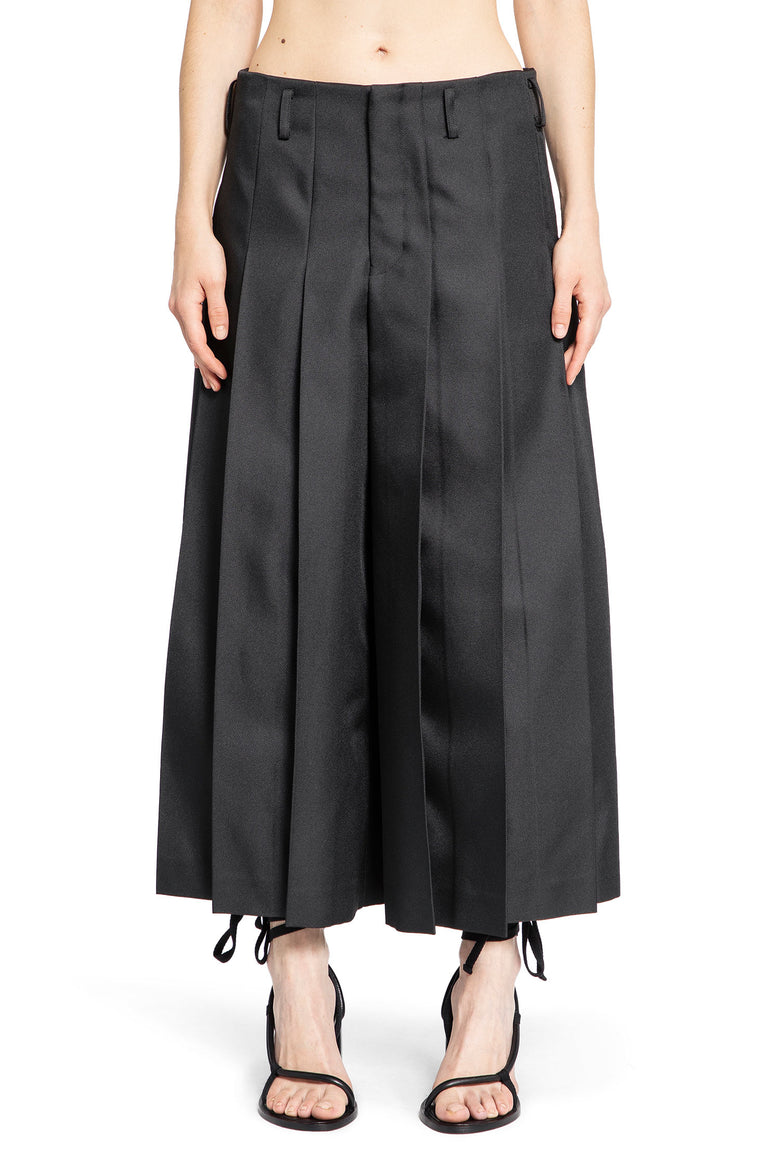 COMME DES GARCONS WOMAN BLACK TROUSERS