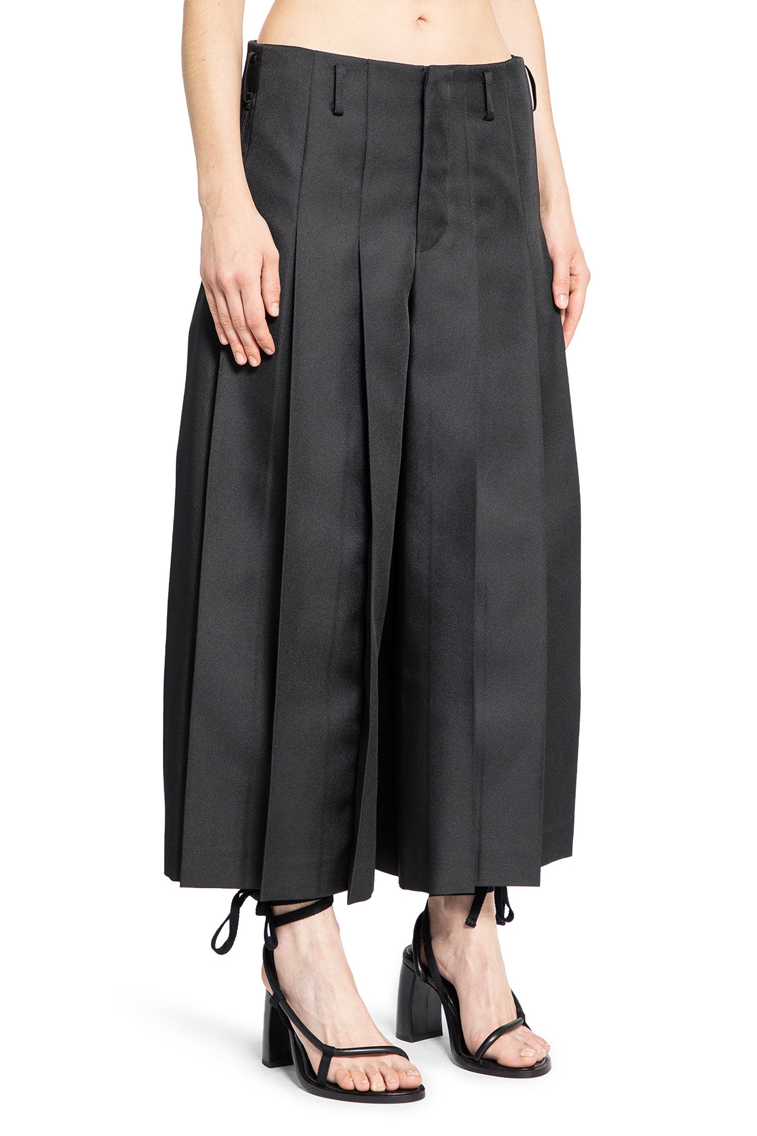 COMME DES GARCONS WOMAN BLACK TROUSERS