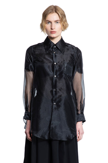 COMME DES GARCONS WOMAN BLACK SHIRTS