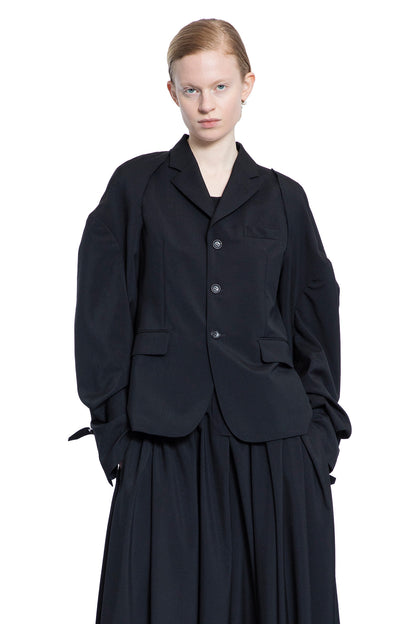 COMME DES GARCONS WOMAN BLACK BLAZERS