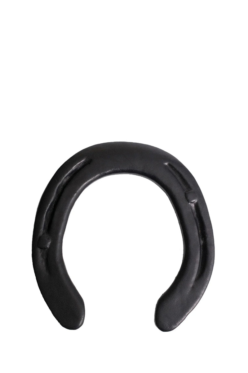 leather covered horseshoe - Antonioli.eu