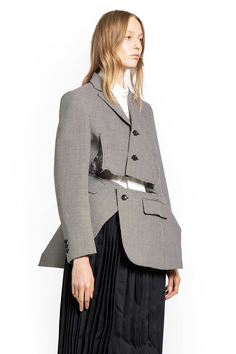 COMME DES GARCONS WOMAN BLACK&WHITE JACKETS