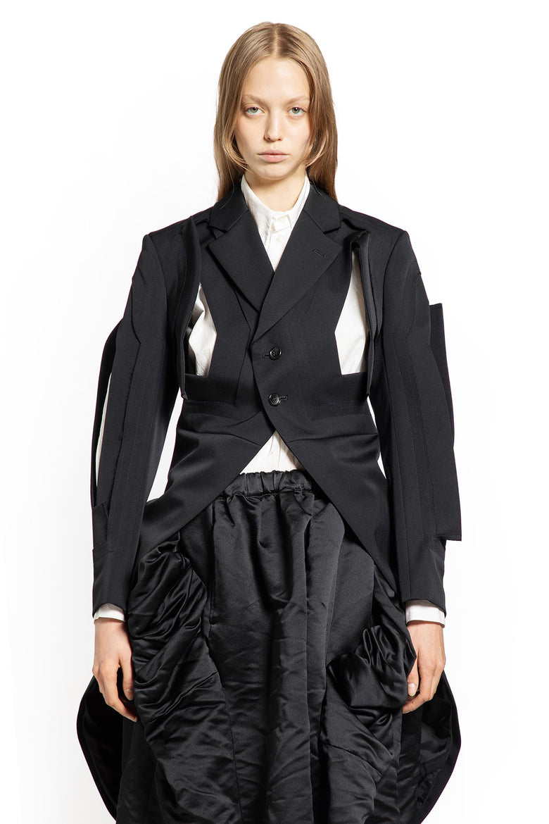 COMME DES GARCONS WOMAN BLACK BLAZERS