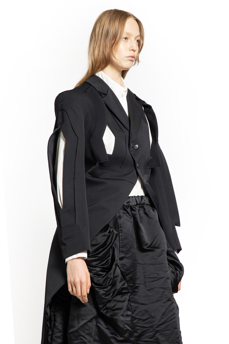 COMME DES GARCONS WOMAN BLACK BLAZERS
