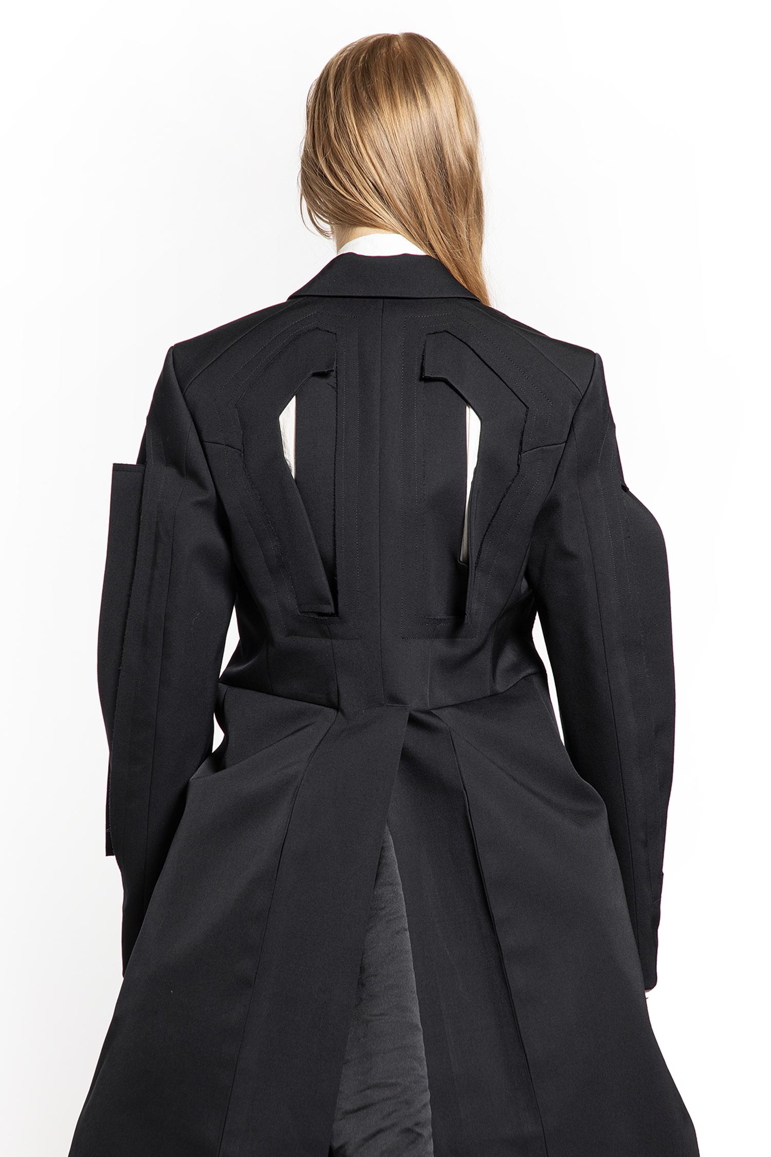 COMME DES GARCONS WOMAN BLACK BLAZERS