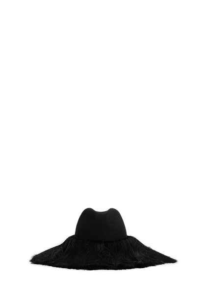 Fringed Wool Hat