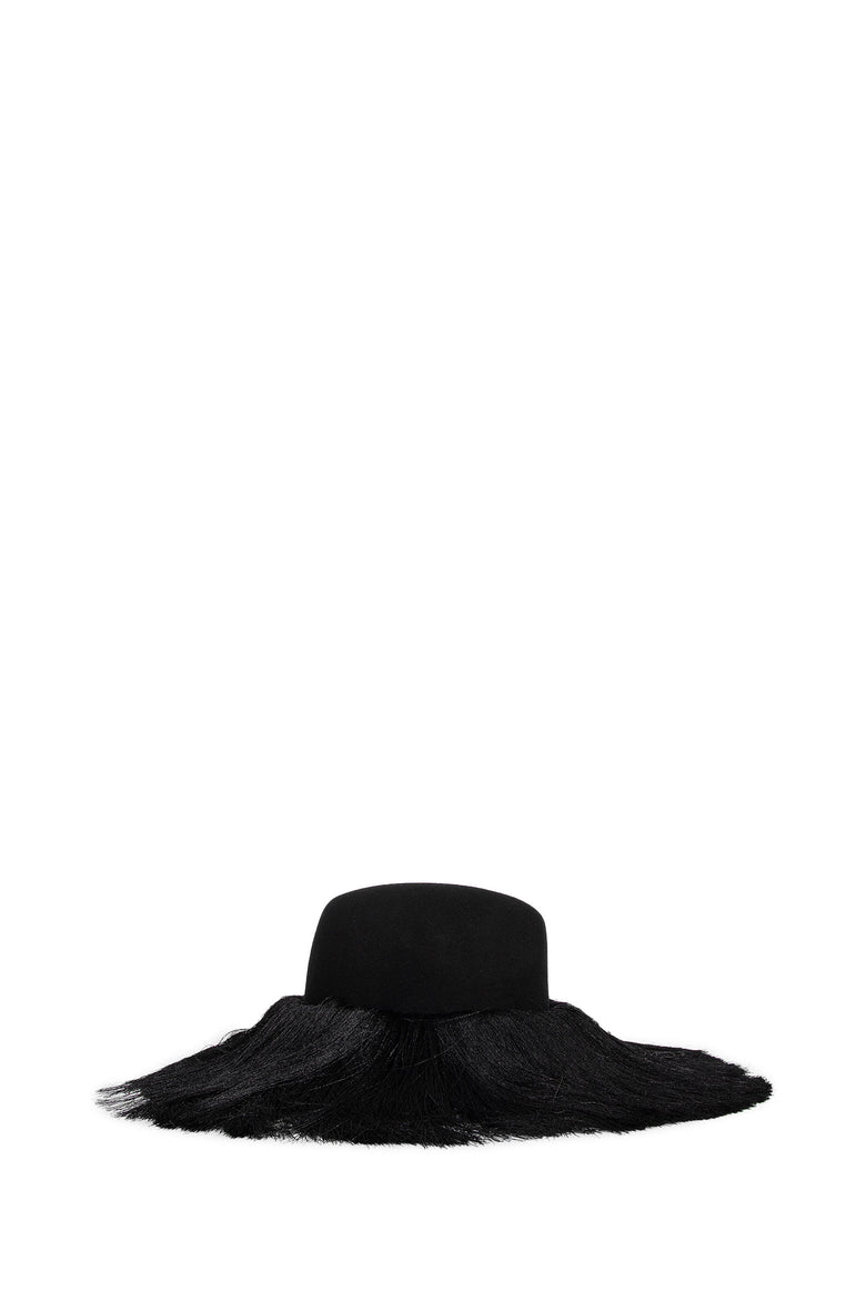 Fringed Wool Hat