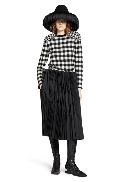 Check Wool Sweater