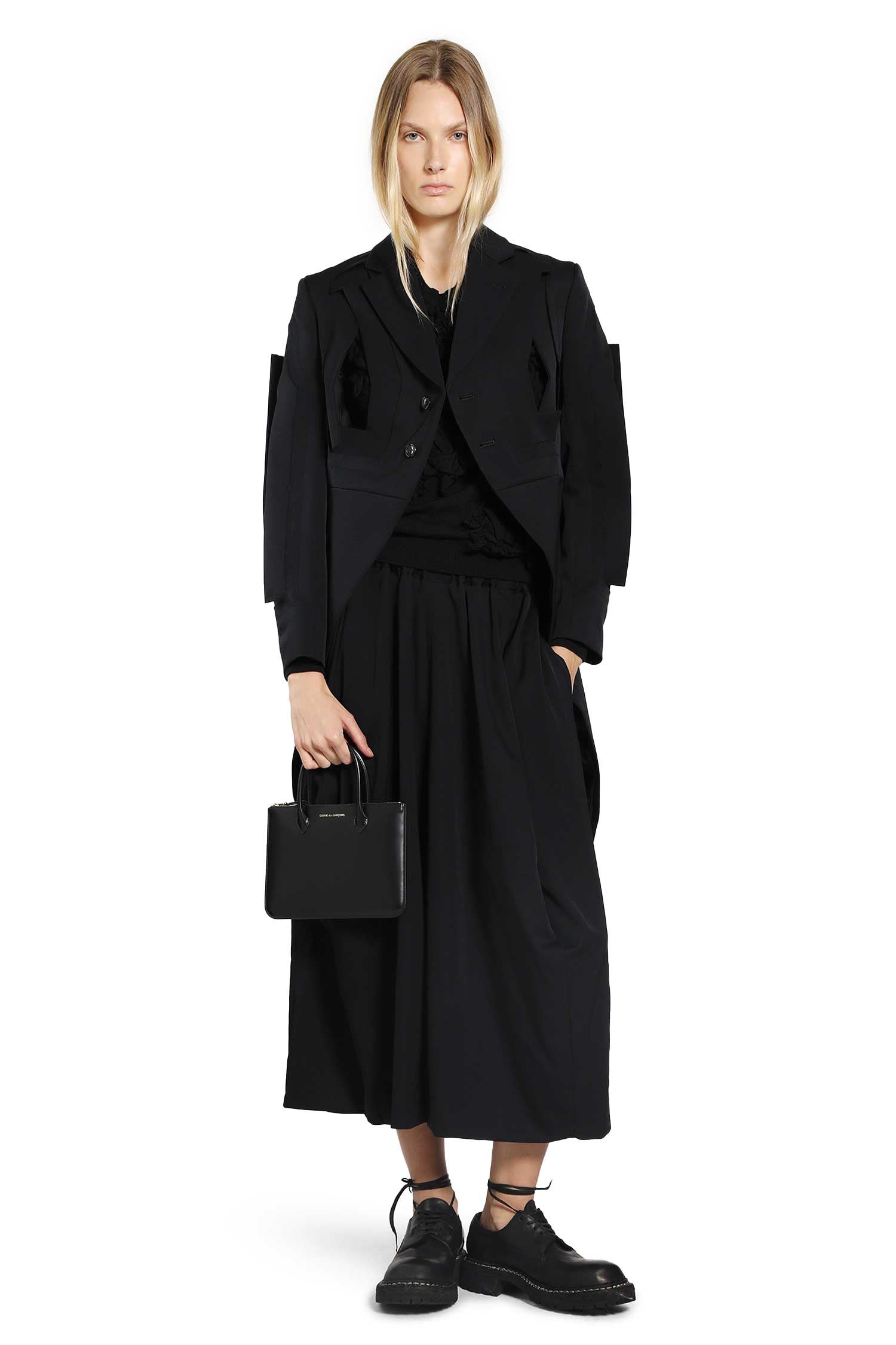 COMME DES GARCONS WOMAN BLACK TROUSERS