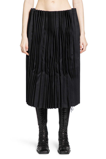 Ruffled Midi Skirt