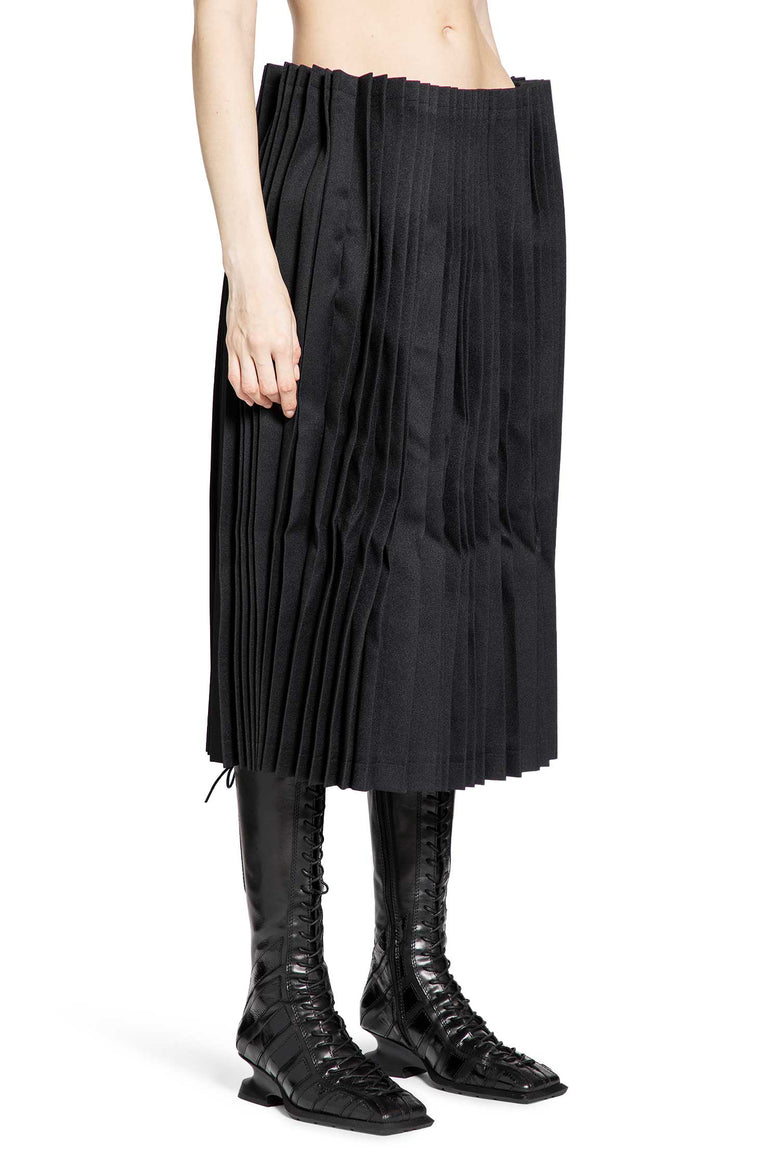 Ruffled Midi Skirt
