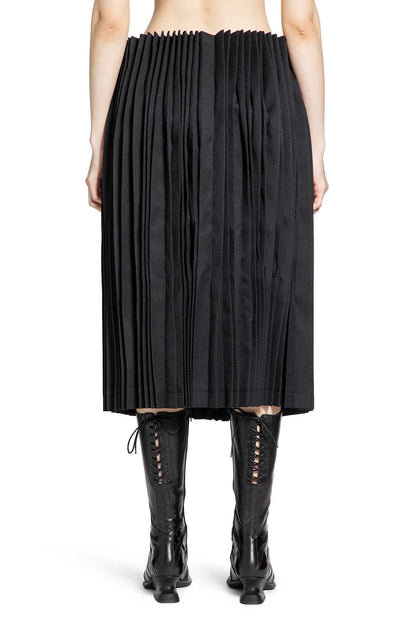 Ruffled Midi Skirt