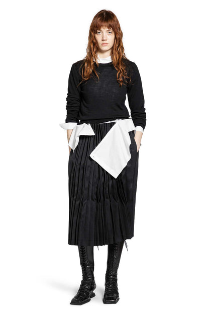 Ruffled Midi Skirt