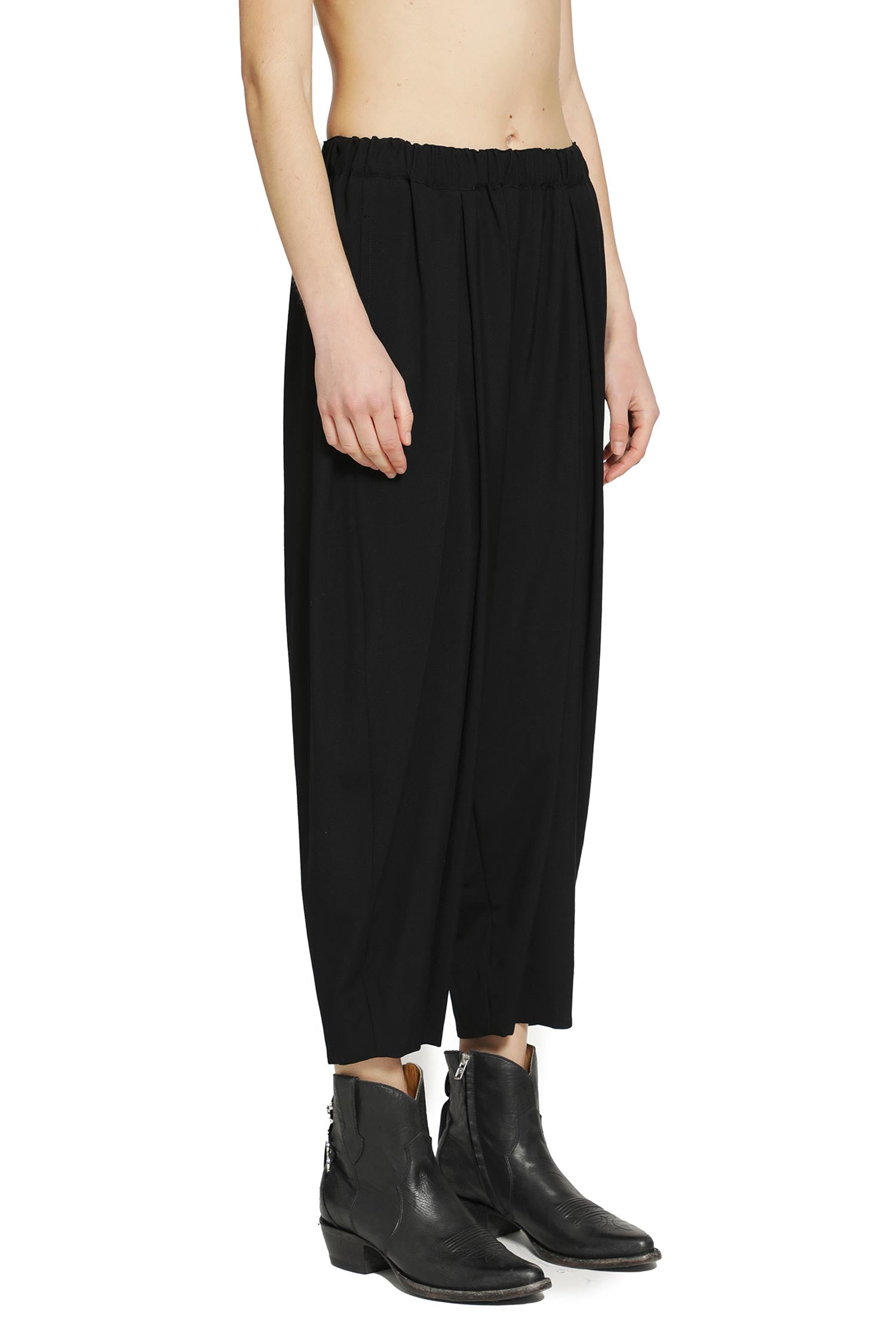 Cropped Balloon Pants