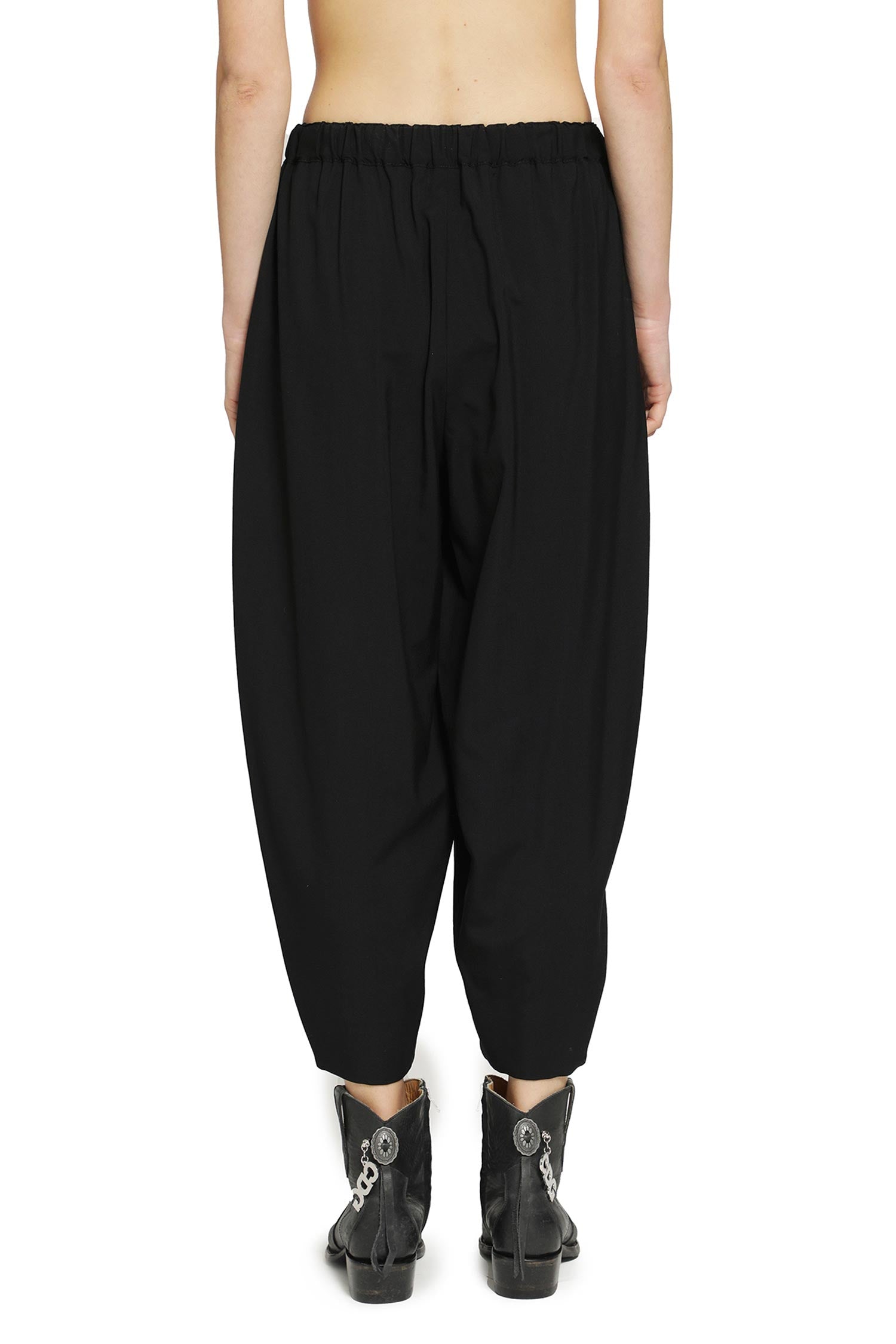 Cropped Balloon Pants