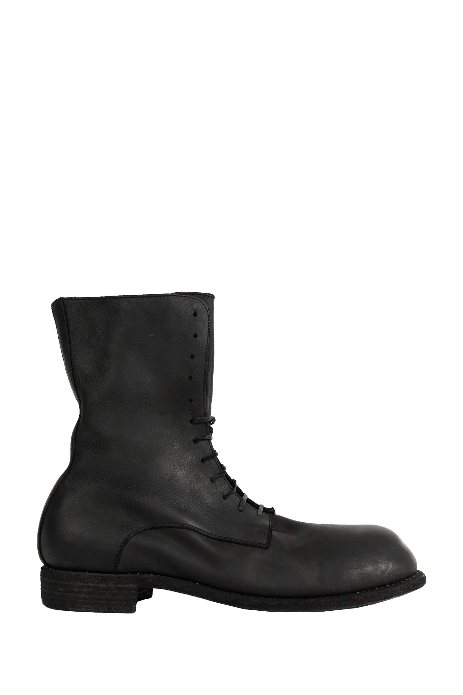Big Daddy Leather Ankle Boots