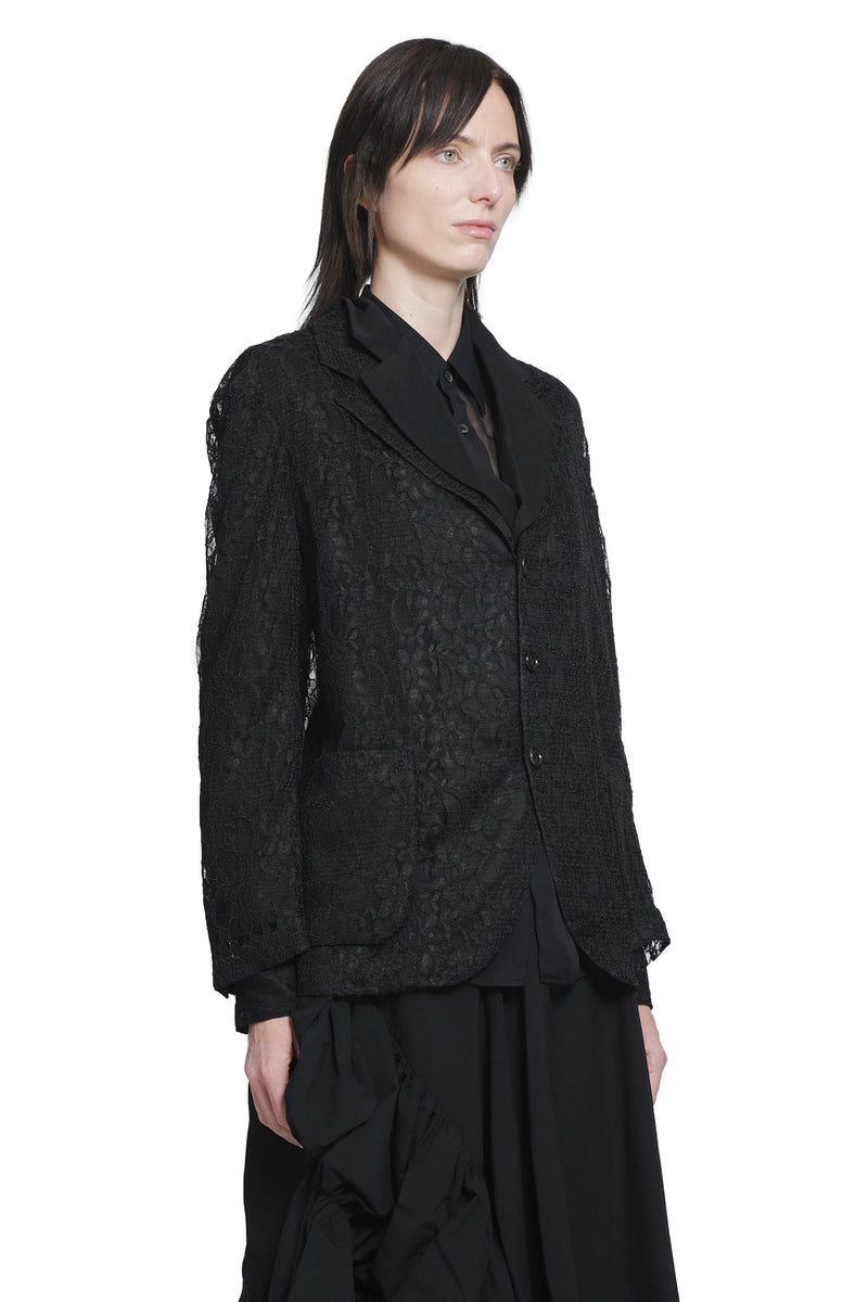 COMME DES GARCONS Lace Blazer woman