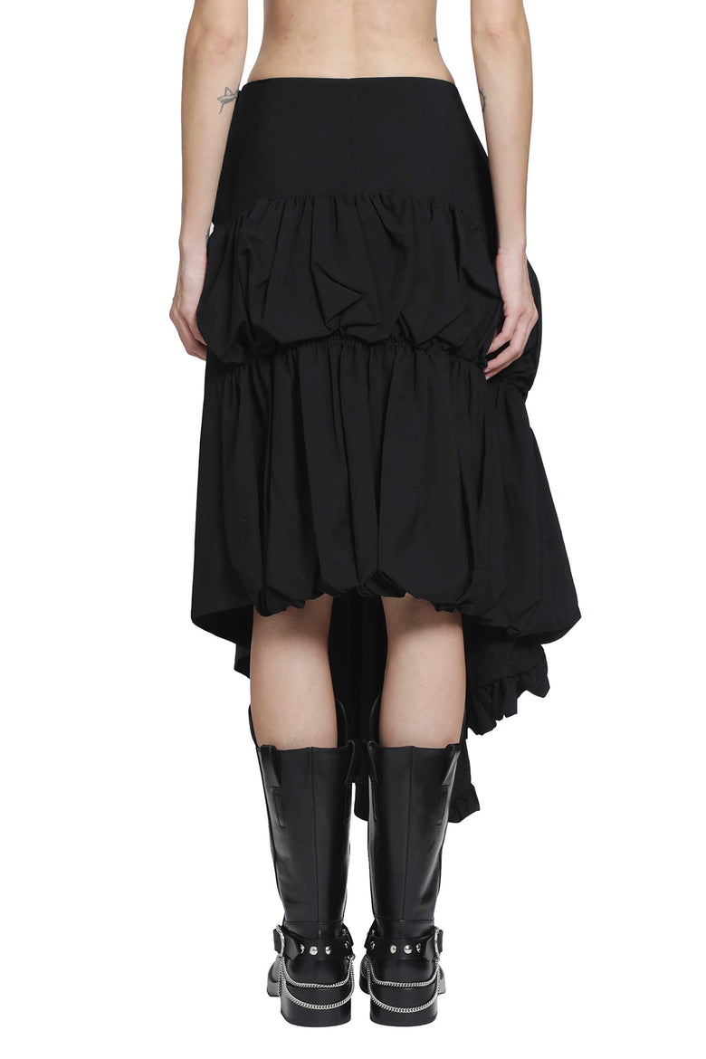 COMME DES GARCONS Draped Wool Skirt woman