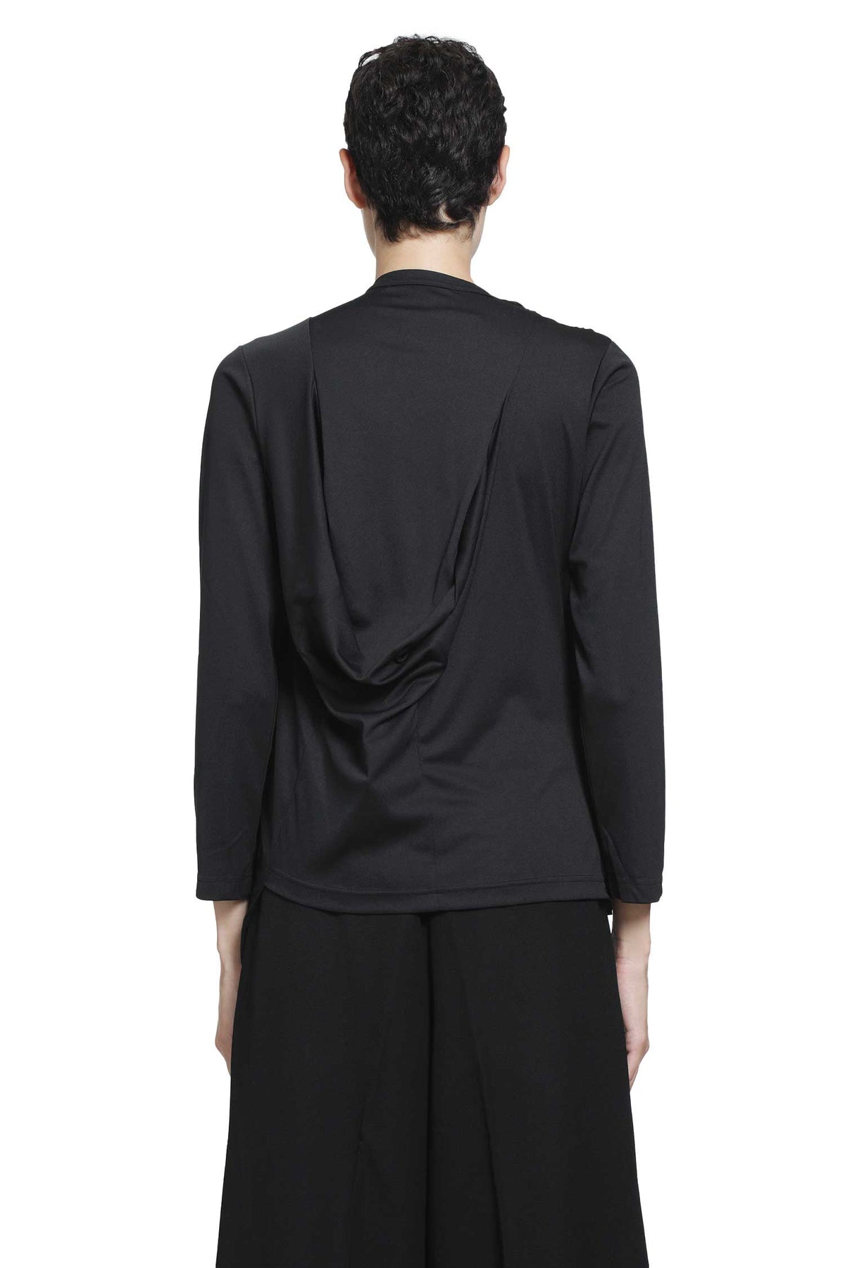 Pleated Nylon Top
