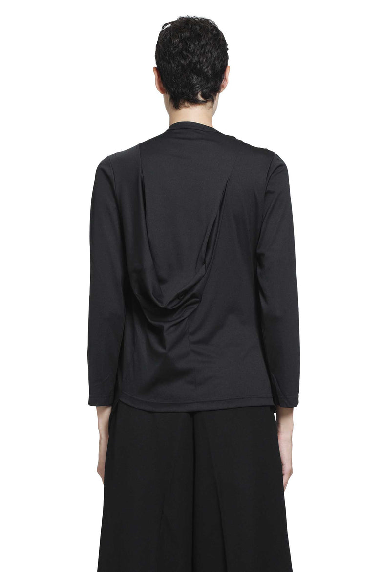 COMME DES GARCONS Pleated Nylon Top woman