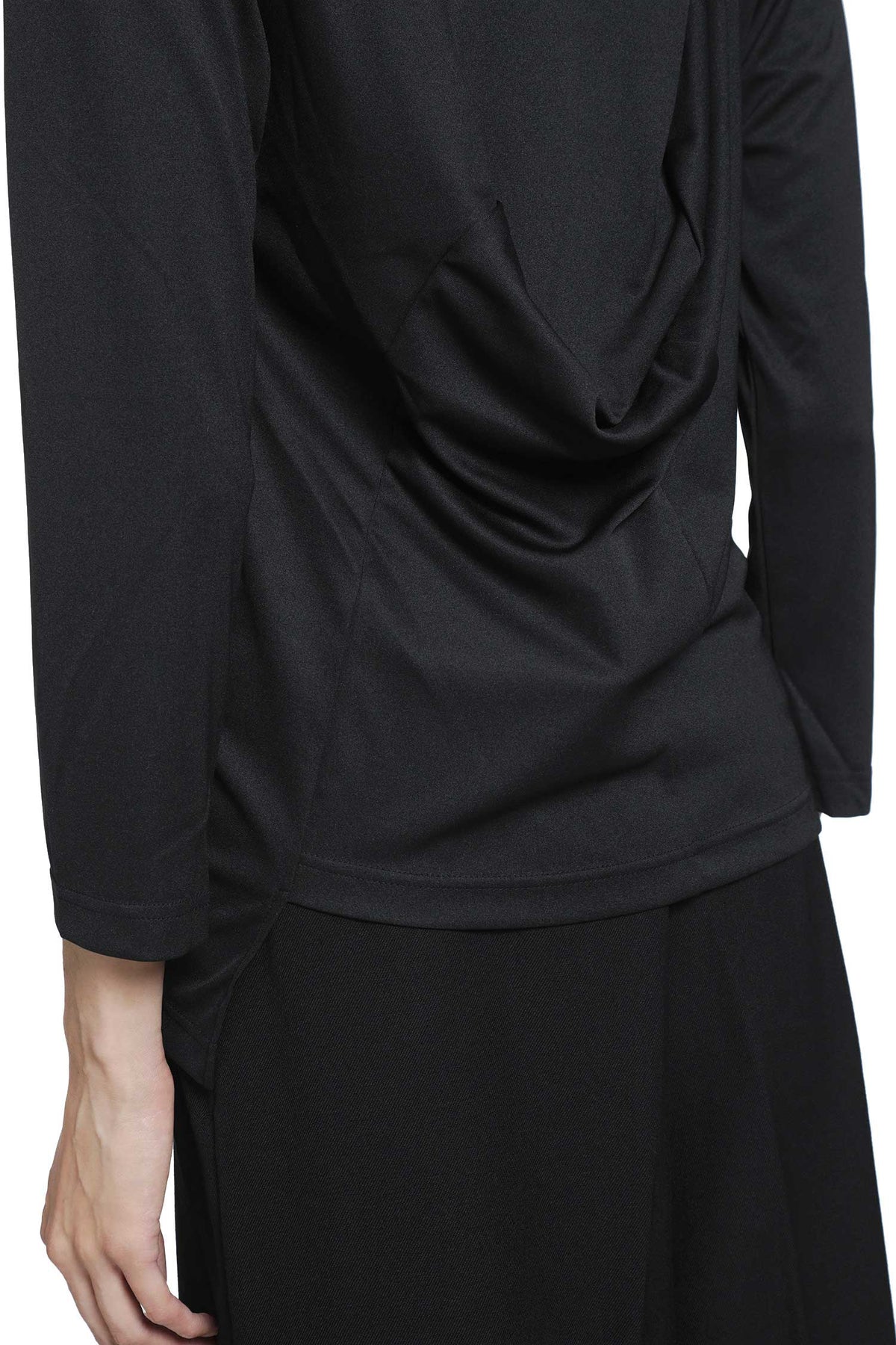 COMME DES GARCONS Pleated Nylon Top woman