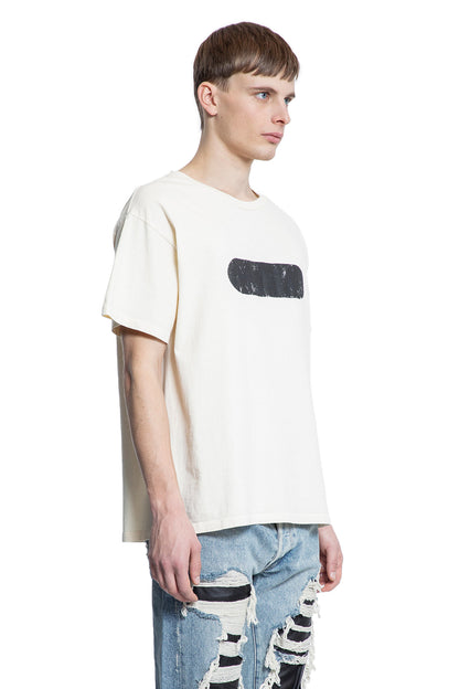 GALLERY DEPT. MAN OFF-WHITE T-SHIRTS & TANK TOPS