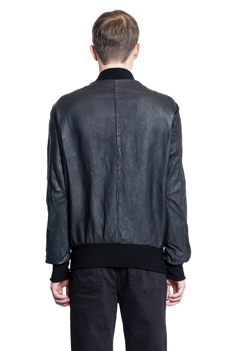 Matte Lambskin Bomber Jacket - Antonioli.eu