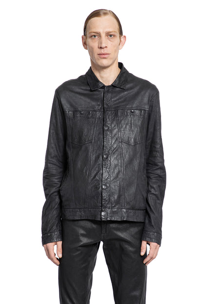 GIORGIO BRATO MAN BLACK JACKETS