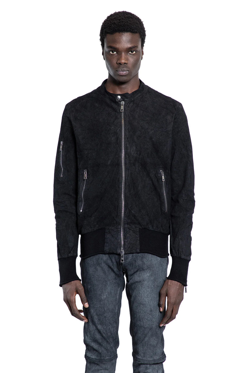 Vegetal Nubuck Biker Jacket - Antonioli.eu