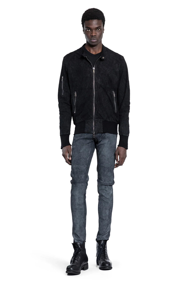 Vegetal Nubuck Biker Jacket - Antonioli.eu